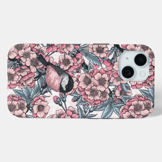 Kirschgarten Case-Mate iPhone Hülle (Rückseite (Horizontal))