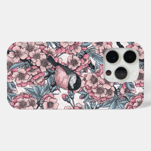 Kirschgarten Case-Mate iPhone Hülle (Rückseite (Horizontal))