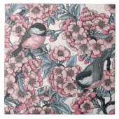 Kirschgarten Fliese (Vorderseite)