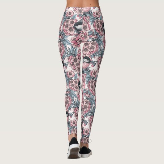 Kirschgarten Leggings (Rückseite)