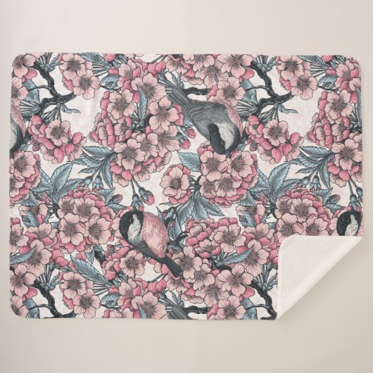 Kirschgarten Sherpadecke (Vorderseite (Horizontal))