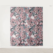 Kirschgarten Wandteppich (Vorderseite)