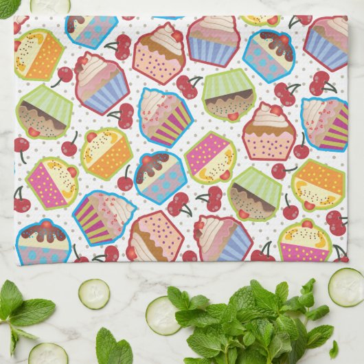 KirschGeschirrtuch Lotsa Kuchen-n Geschirrtuch (Gefaltet)