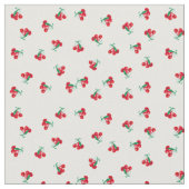 Kirschgewebe Stoff (Nahaufnahme)