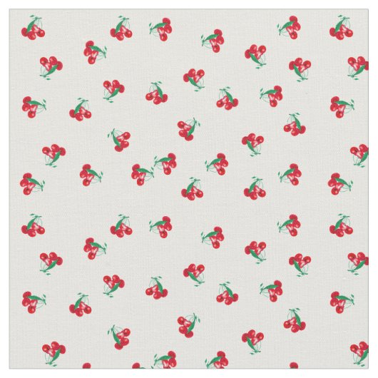 Kirschgewebe Stoff (Nahaufnahme)