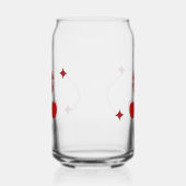 Kirschglas Dosenglas (Links)