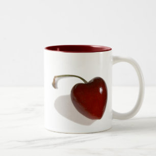 Kirschherz-Tasse Zweifarbige Tasse