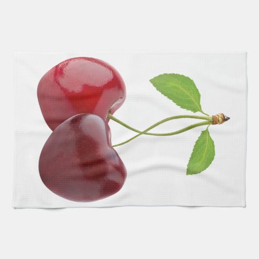 Kirschherzen Handtuch (Horizontal)