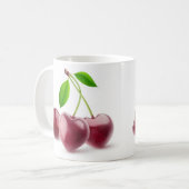 Kirschherzen Kaffeetasse (Vorderseite Links)