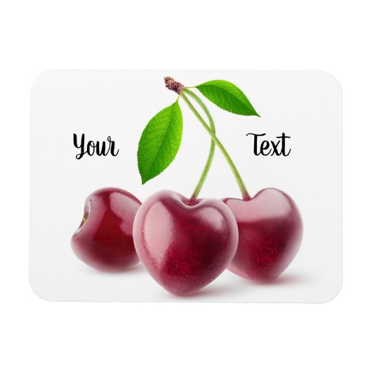 Kirschherzen Magnet (Horizontal)