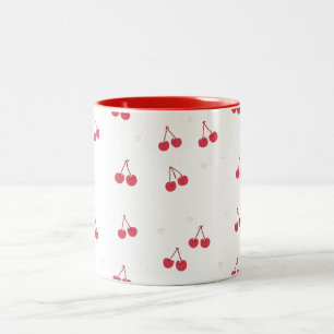 Kirschherzen-Schule für Mädchen Zweifarbige Tasse