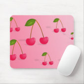 Kirschhintergrund Mousepad (Mit Mouse)