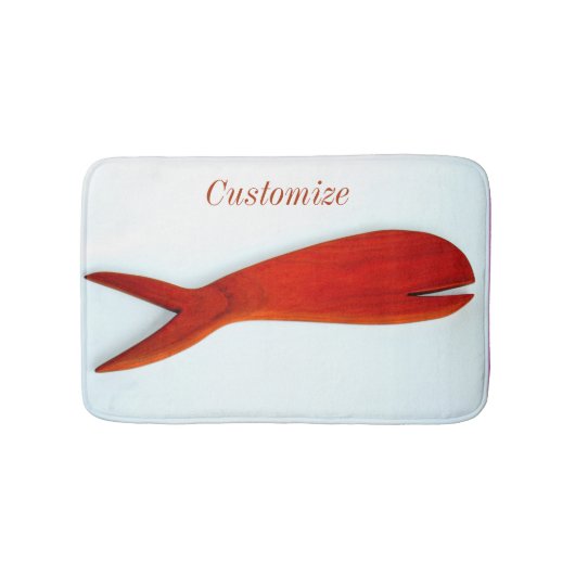 Kirschholzfisch Thunder_Cove Badematte (Vorderseite)
