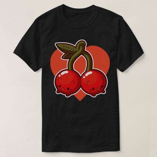 Kirschkatzen T-Shirt (Design vorne)