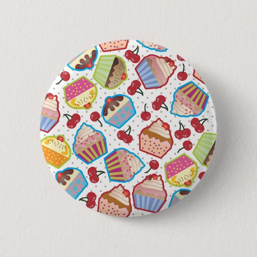 Kirschknopf Lotsa Kuchen-n Button (Vorderseite)
