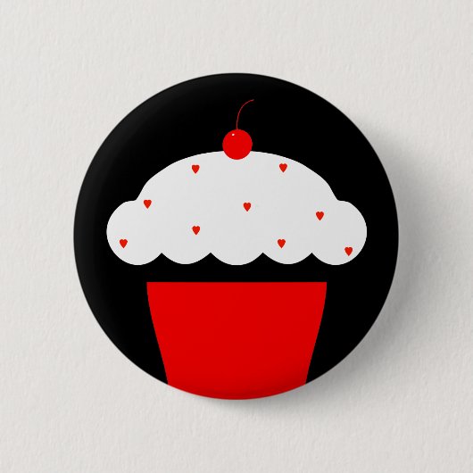 Kirschkuchen Button (Vorderseite)