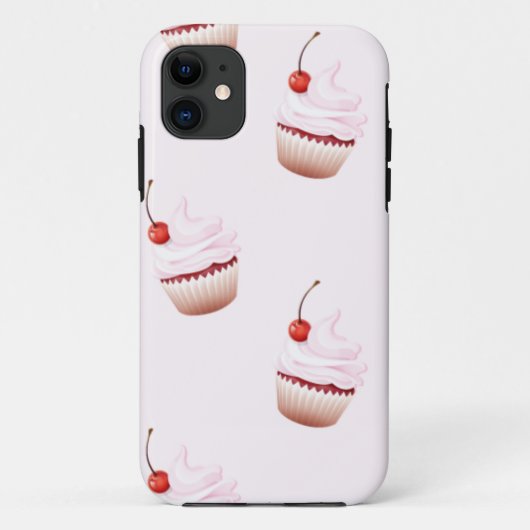 Kirschkuchen Case-Mate iPhone Hülle (Rückseite)