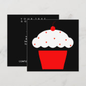 Kirschkuchen Einladung (Vorne/Hinten)