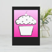 Kirschkuchen Einladung (Stehend Vorderseite)