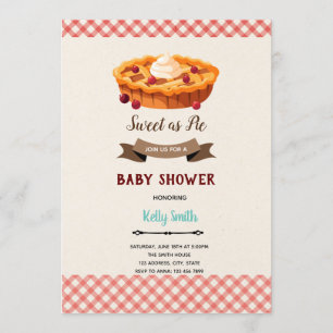 Kirschkuchen-Einladung Einladung