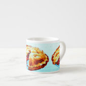 Kirschkuchen Espresso Tasse (Vorderseite Rechts)