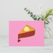 Kirschkuchen-Herz (Stehend Vorderseite)