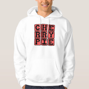 Kirschkuchen, leckeres Dessert Hoodie