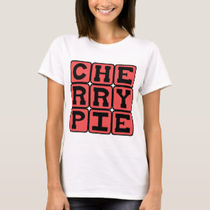 Kirschkuchen, leckeres Dessert T-Shirt