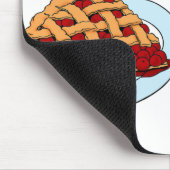 Kirschkuchen Mousepad (Ecke)