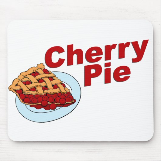Kirschkuchen Mousepad (Vorne)