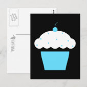 Kirschkuchen Postkarte (Vorne/Hinten)