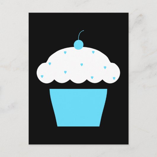 Kirschkuchen Postkarte (Vorderseite)