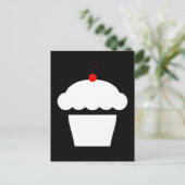 Kirschkuchen Postkarte (Stehend Vorderseite)