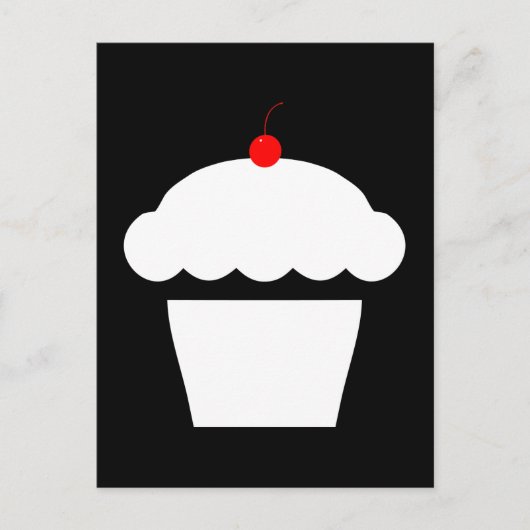 Kirschkuchen Postkarte (Vorderseite)