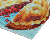 Kirschkuchen Schneidebrett (Ecke)