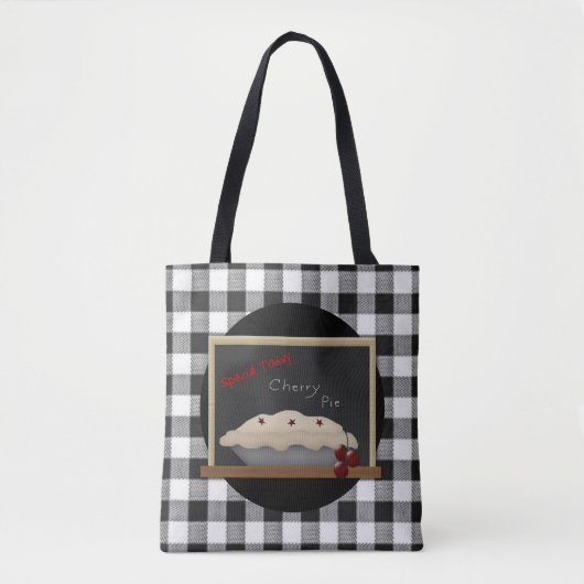 Kirschkuchen-Tragetasche Tasche (Vorderseite)