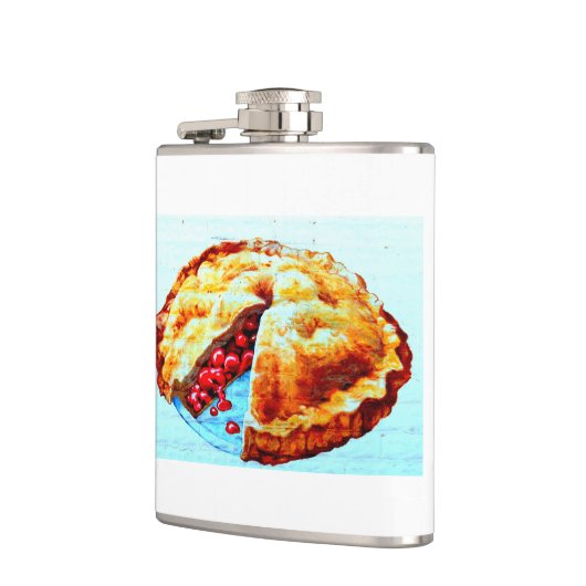 Kirschkuchenflasche Flachmann (Links)