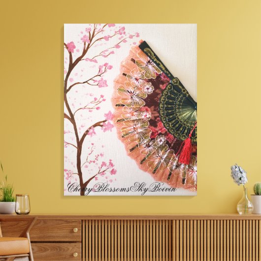 Kirschkunst Leinwanddruck (Insitu (Wohnzimmer))