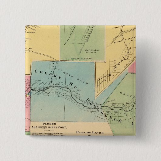 Kirschlauf, Plumer Button (Vorderseite)
