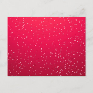 Kirschlimonade mit winzigen Blasen Hintergrundkuns Postkarte