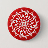 KirschMandala Button (Vorderseite)