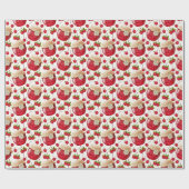 Kirschmarmelade geschenkpapier (Flach)