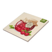 Kirschmarmelade Thema Fliese (Seite)