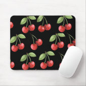 Kirschmauspad | Süße ästhetische Tischmatte Mousepad (Mit Mouse)