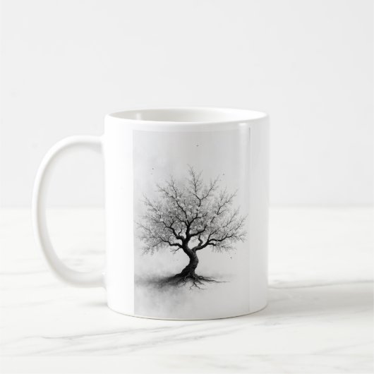 Kirschmud | Das Leben eines Kirschbaumes Kaffeetasse (Links)