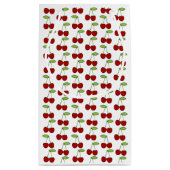 Kirschmuster-Geschenk-Tasche Kleine Geschenktüte (Rückseite)