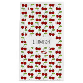 Kirschmuster-Geschenk-Tasche Kleine Geschenktüte (Vorderseite)