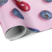 Kirschmuster Geschenkpapier (Rolleneckpunkt)