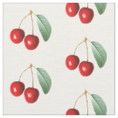 Kirschmuster-Gewebe Stoff (Nahaufnahme)