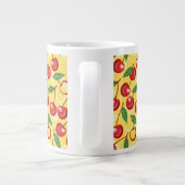 Kirschmuster Jumbo-Tasse (Rückseite)